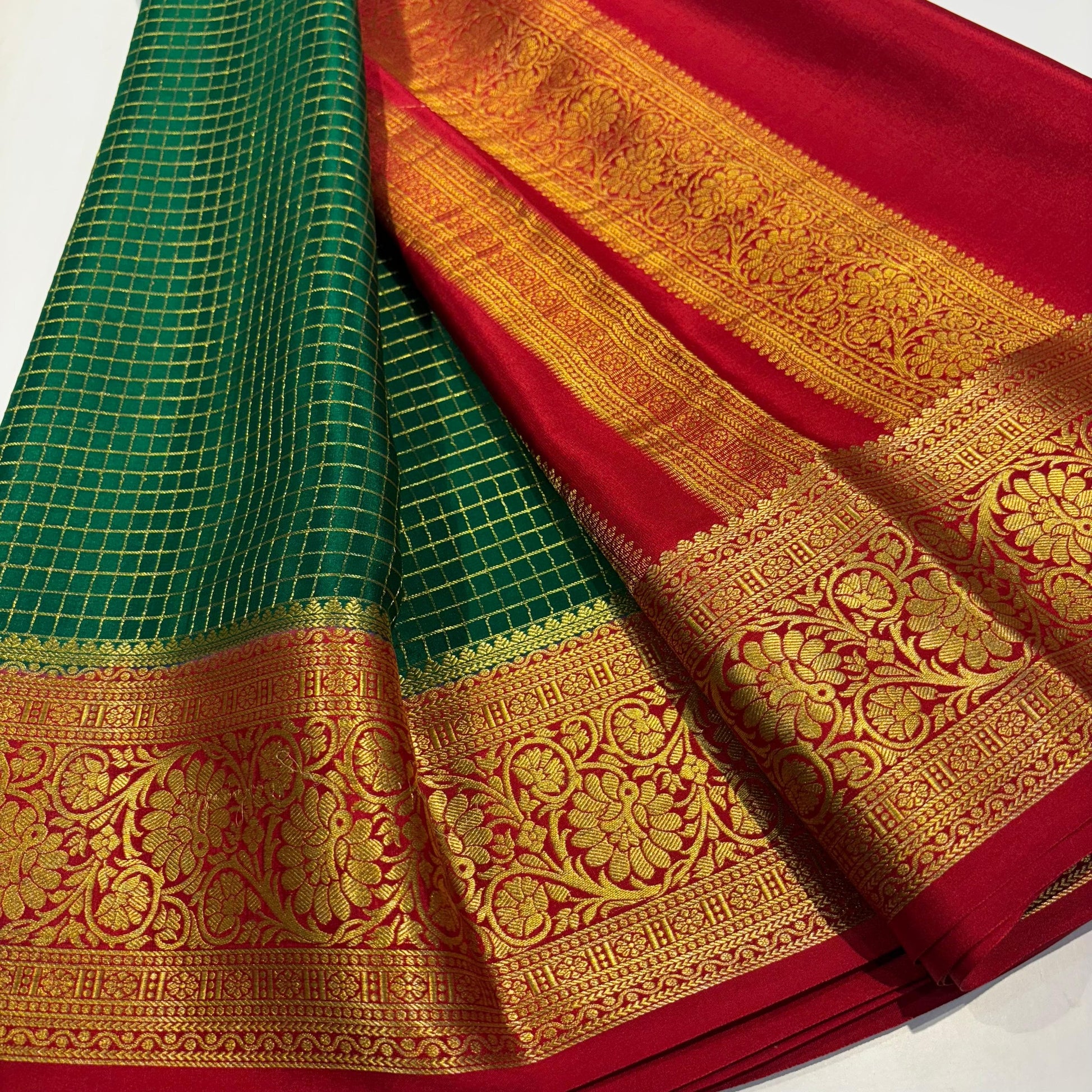 Pure Mysore Silk Saree