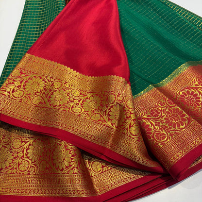 Pure Mysore Silk Saree