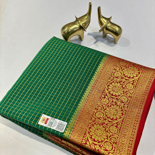 Pure Mysore Silk Saree