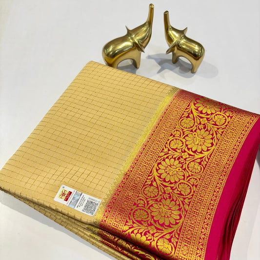 Pure Mysore Silk Saree