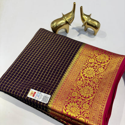 Pure Mysore Silk Saree