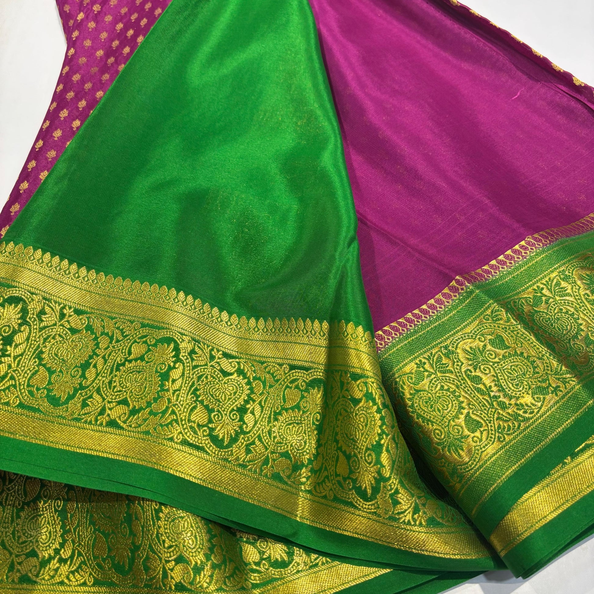 Brocade Mysore Silk Saree