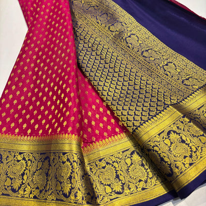 Brocade Mysore Silk Saree