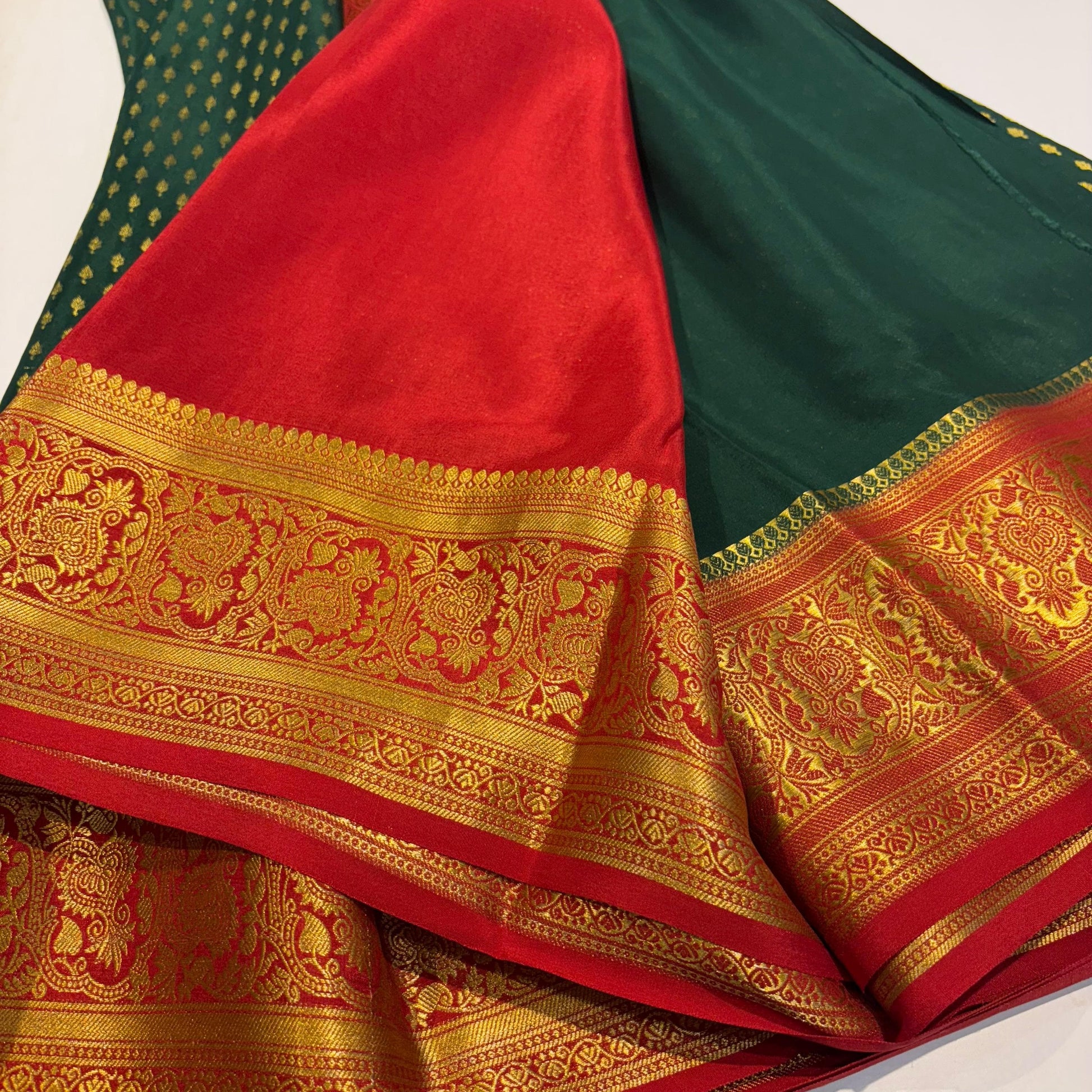 Brocade Mysore Silk Saree