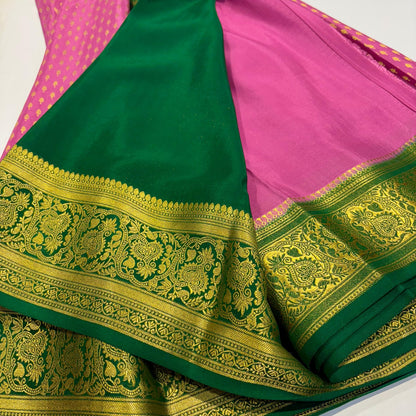 Brocade Mysore Silk Saree