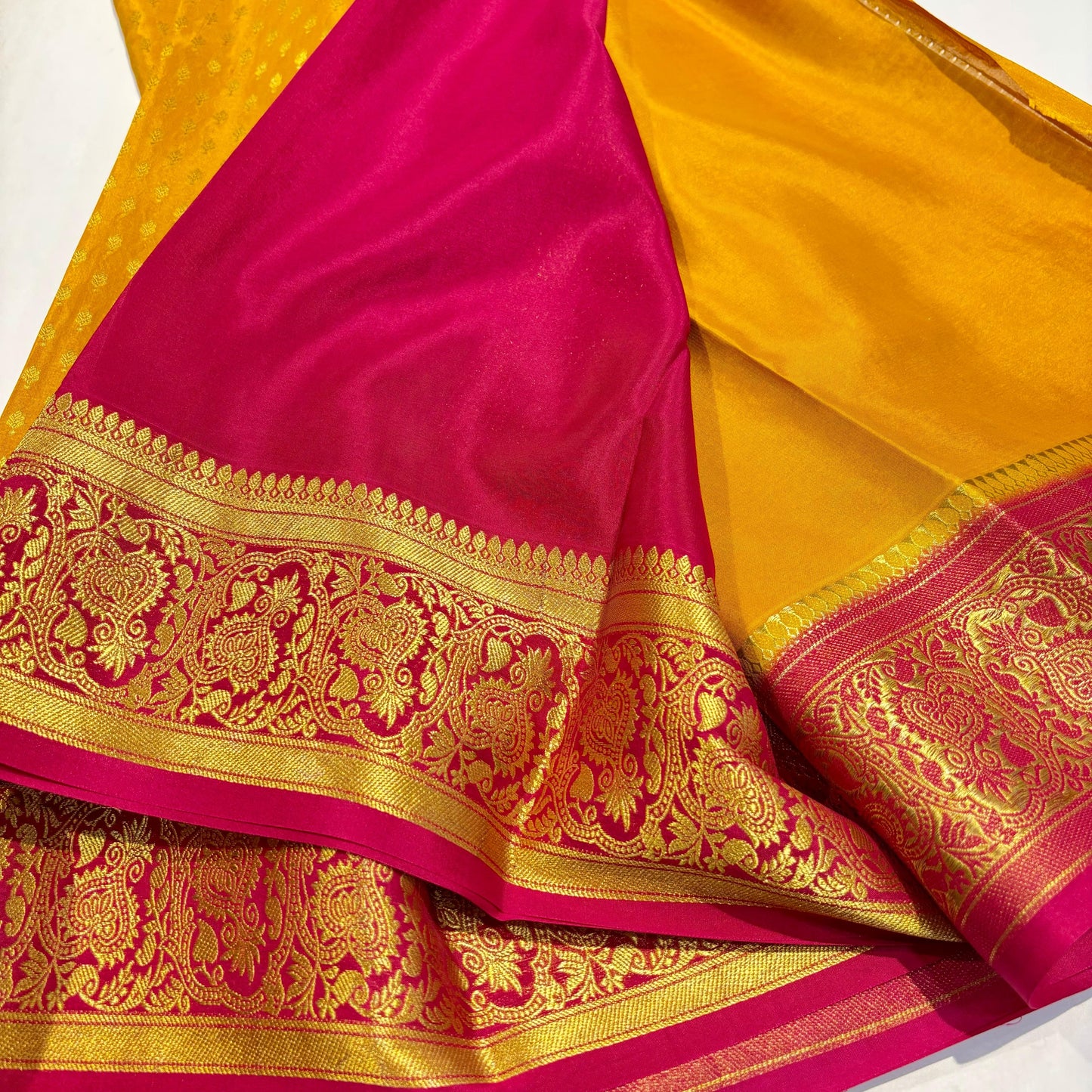 Brocade Mysore Silk Saree