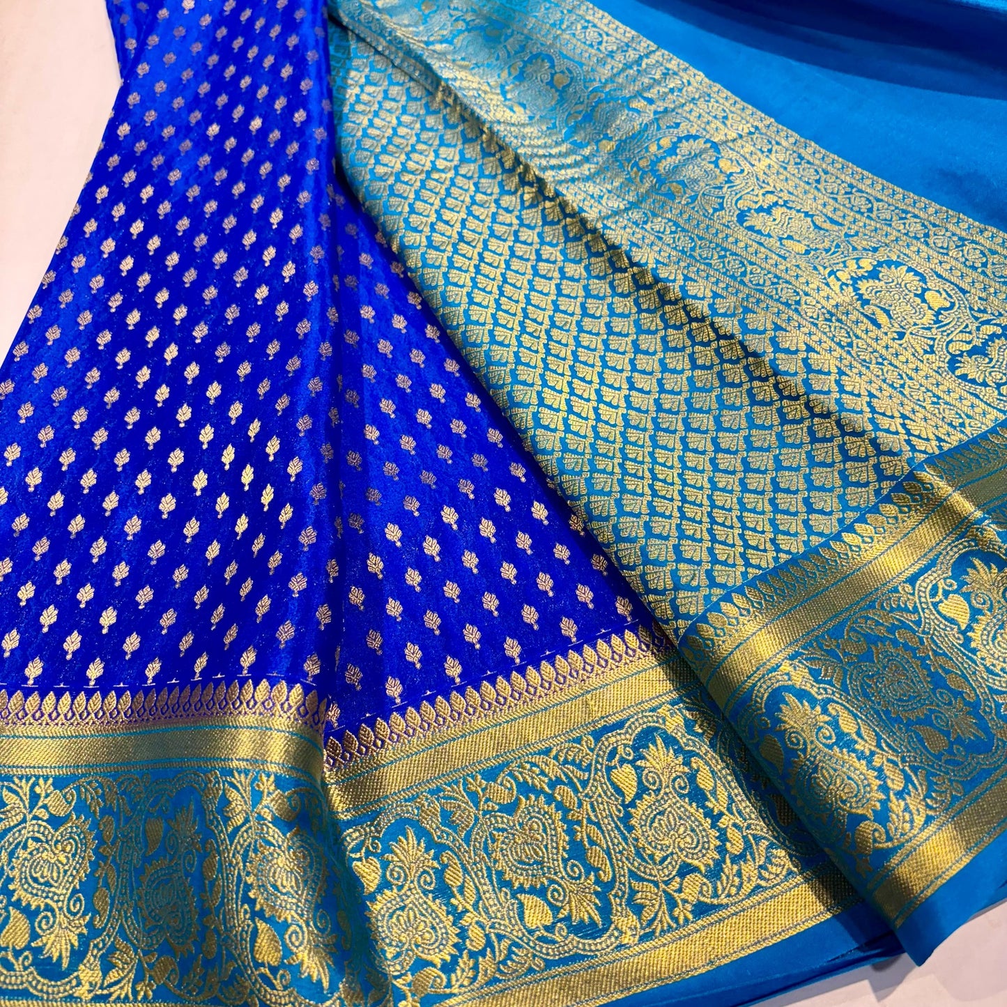 Brocade Mysore Silk Saree