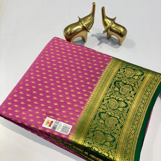 Brocade Mysore Silk Saree