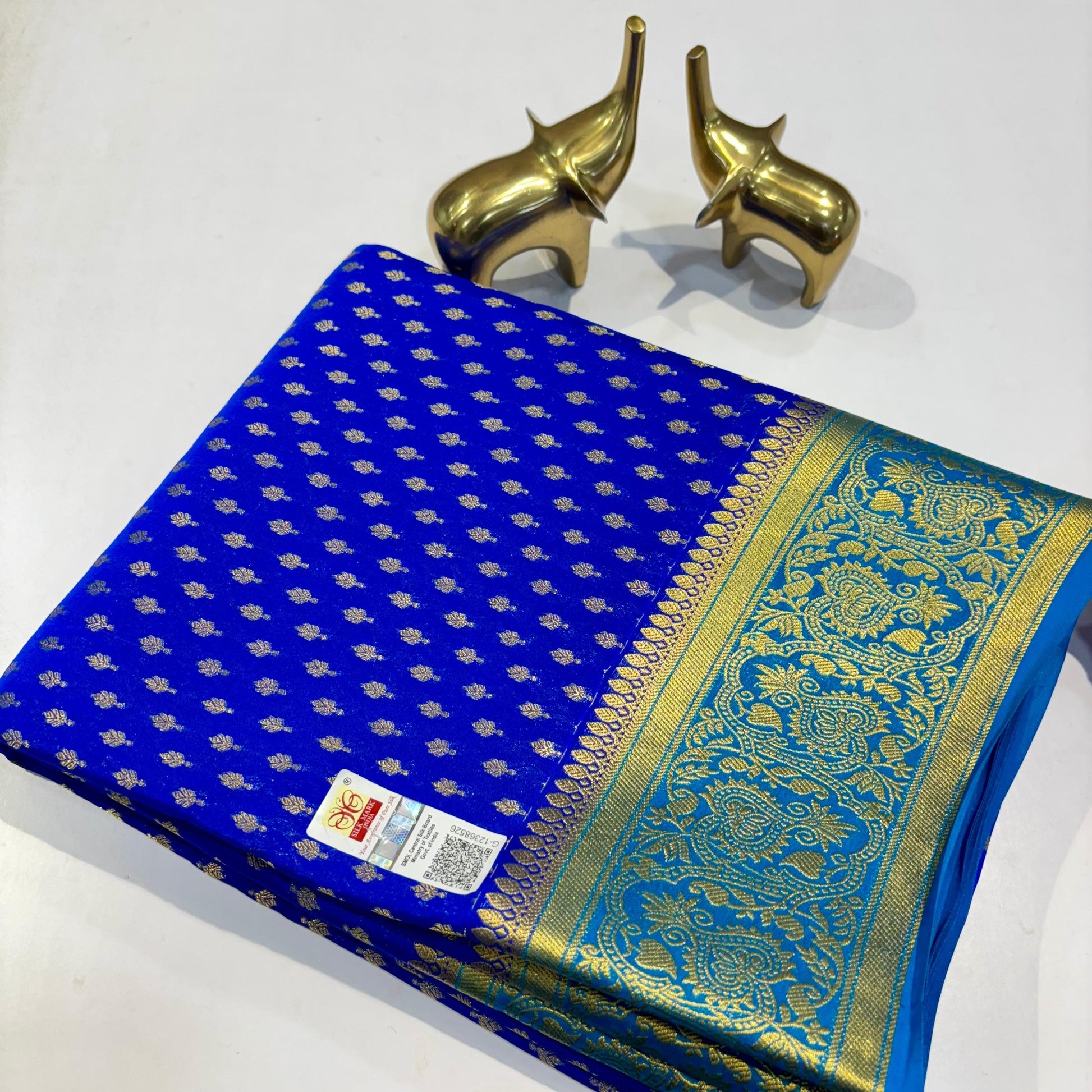 Brocade Mysore Silk Saree