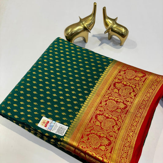 Brocade Mysore Silk Saree