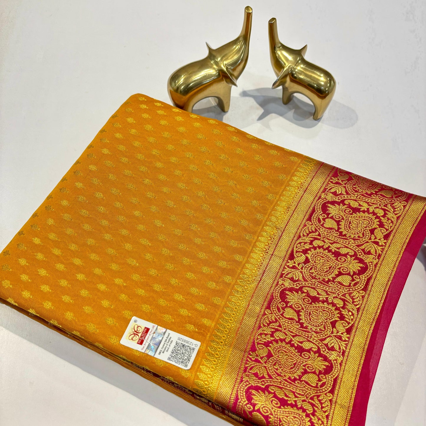 Brocade Mysore Silk Saree