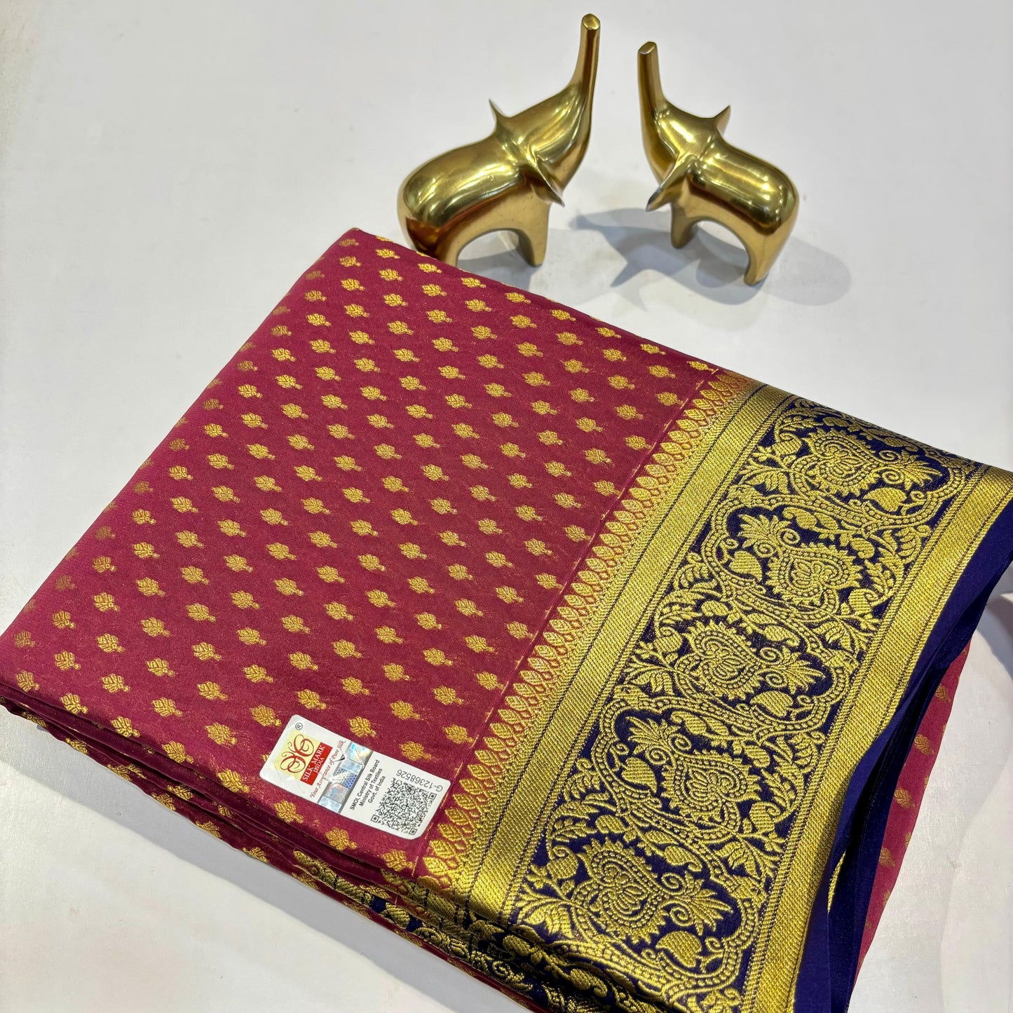 Brocade Mysore Silk Saree