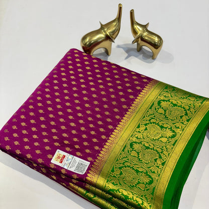 Brocade Mysore Silk Saree