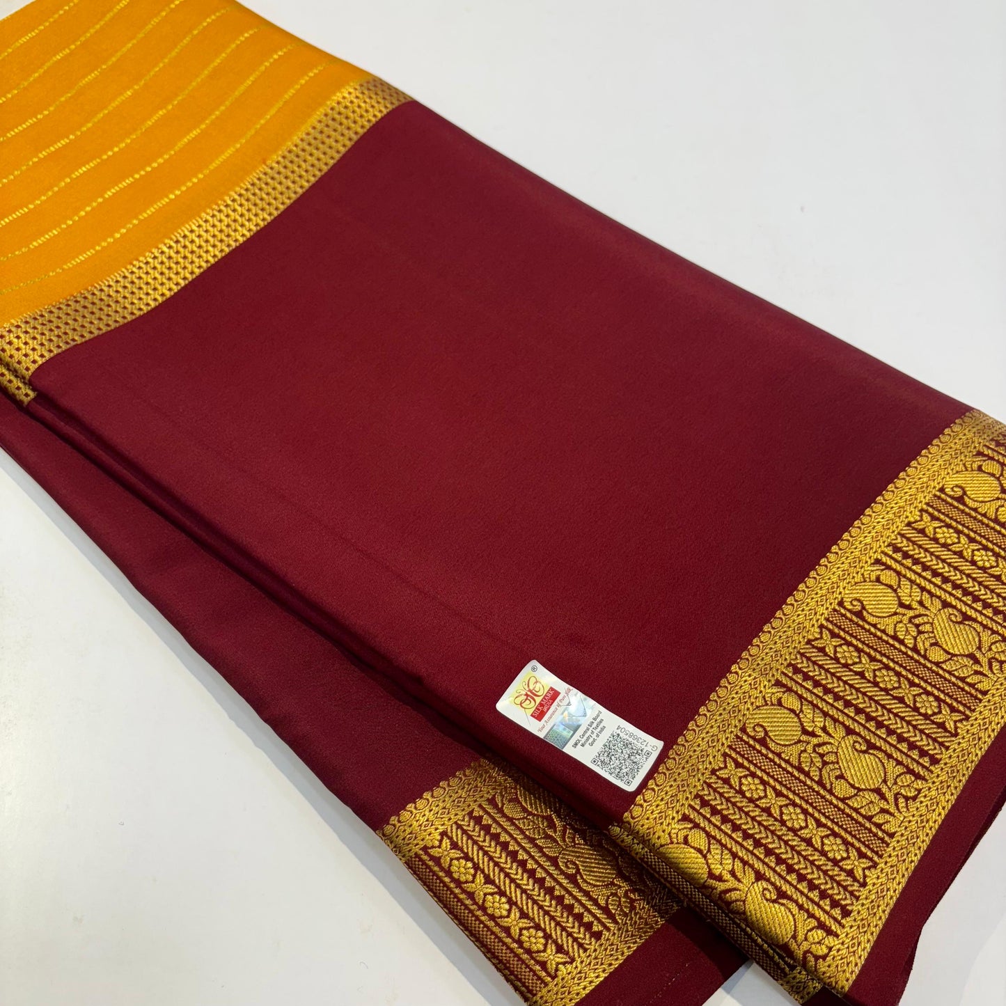 Pure Mysore Silk Saree