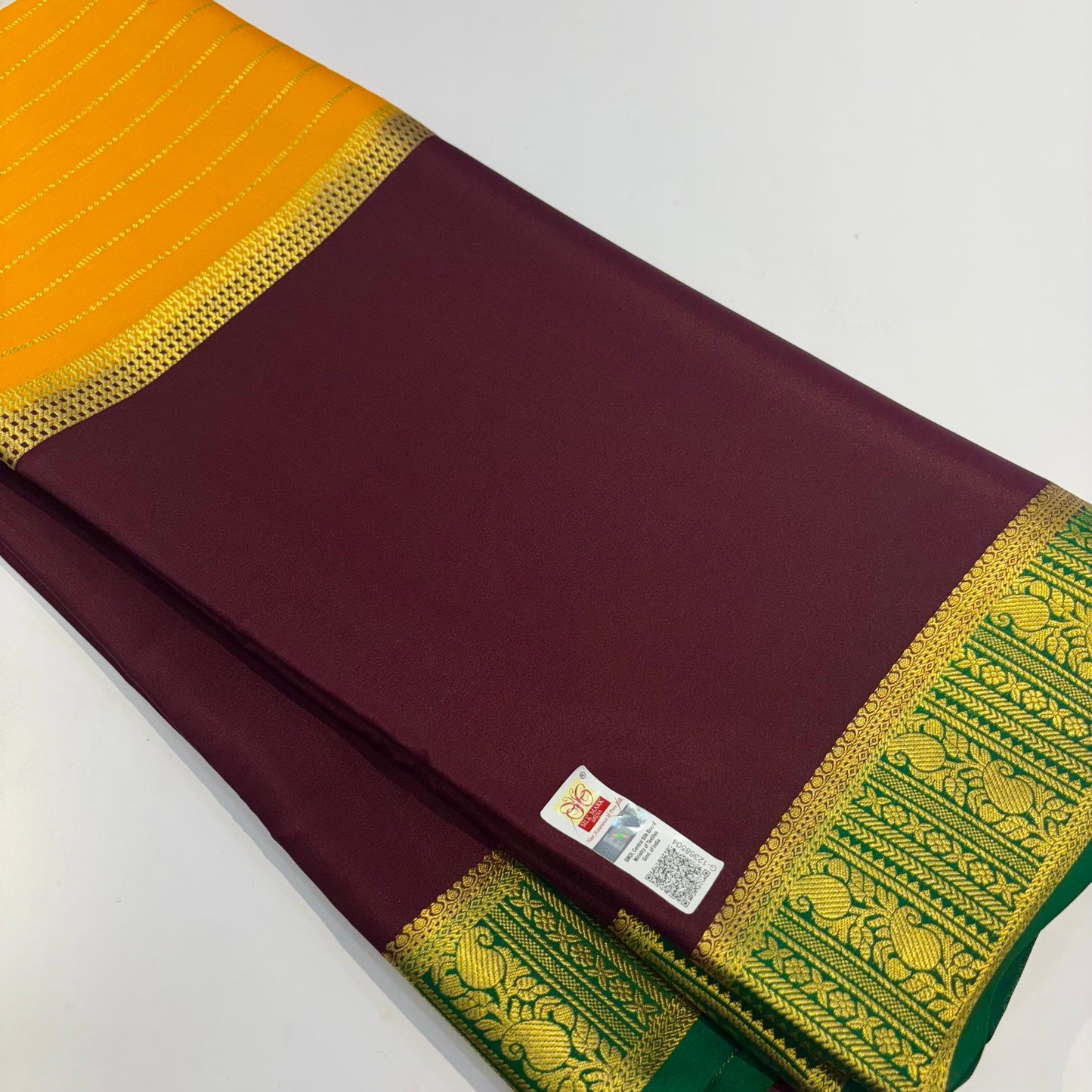 Pure Mysore Silk Saree