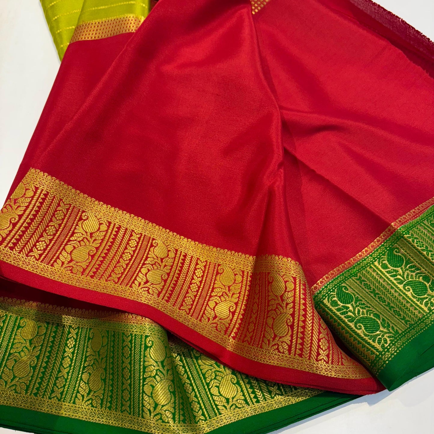 Pure Mysore Silk Saree