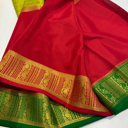 Pure Mysore Silk Saree