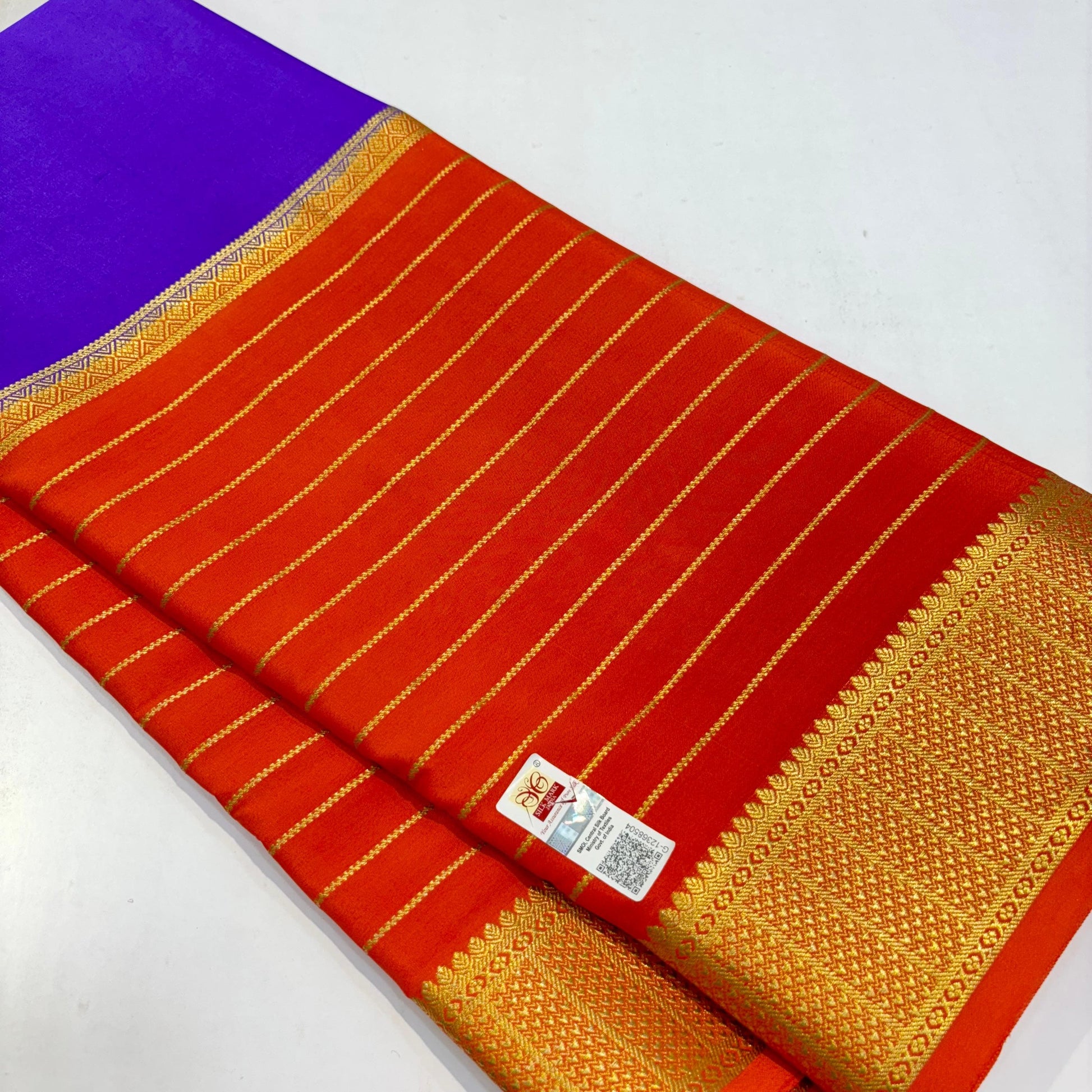 Pure Mysore Silk Saree