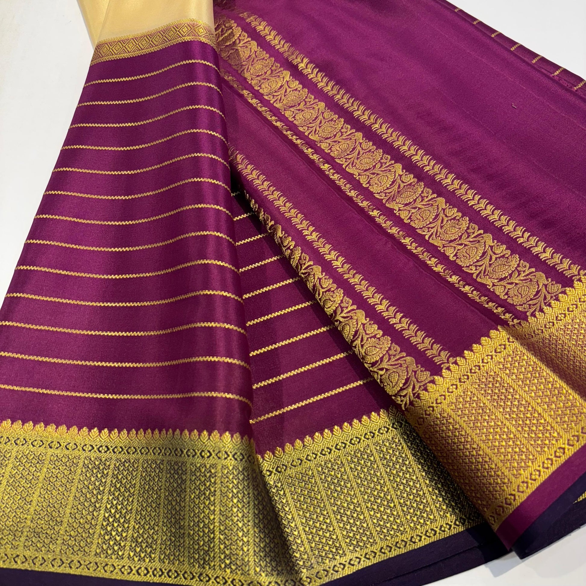 Pure Mysore Silk Saree