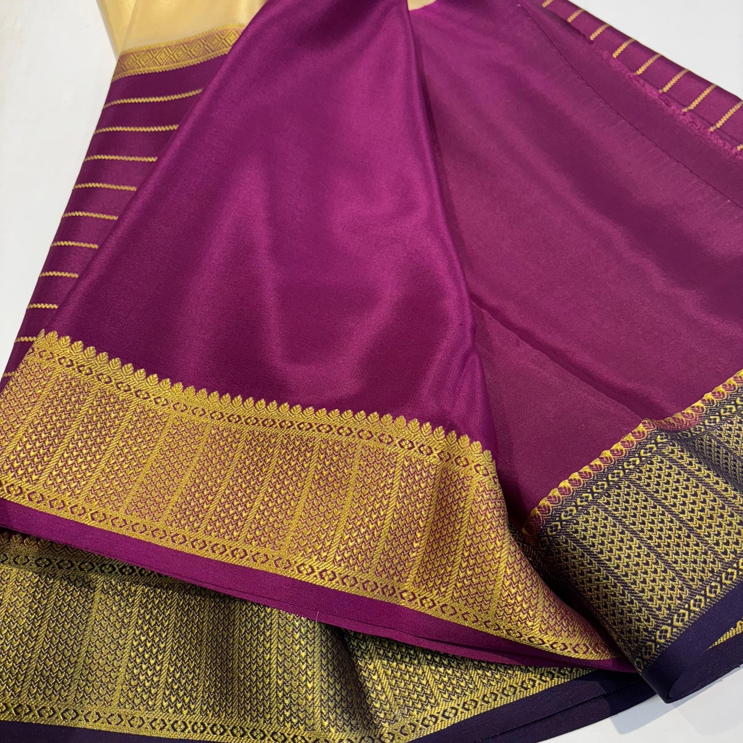 Pure Mysore Silk Saree