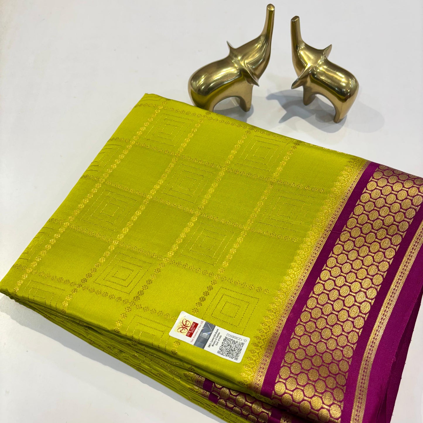 Pure Mysore Silk Saree