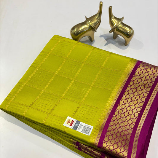 Pure Mysore Silk Saree