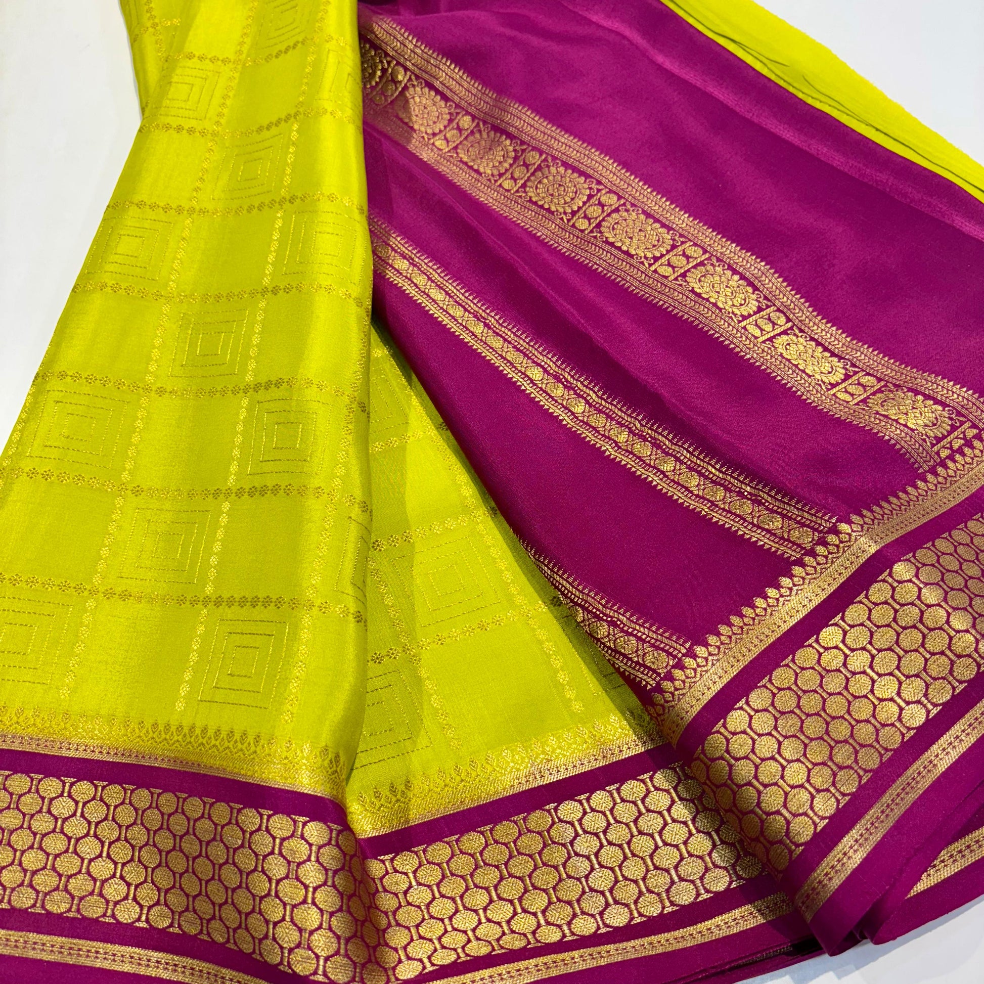 Pure Mysore Silk Saree