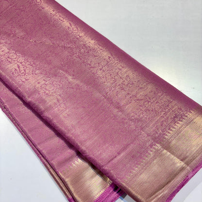 Semi Brocade Mysore Crepe Silk Saree