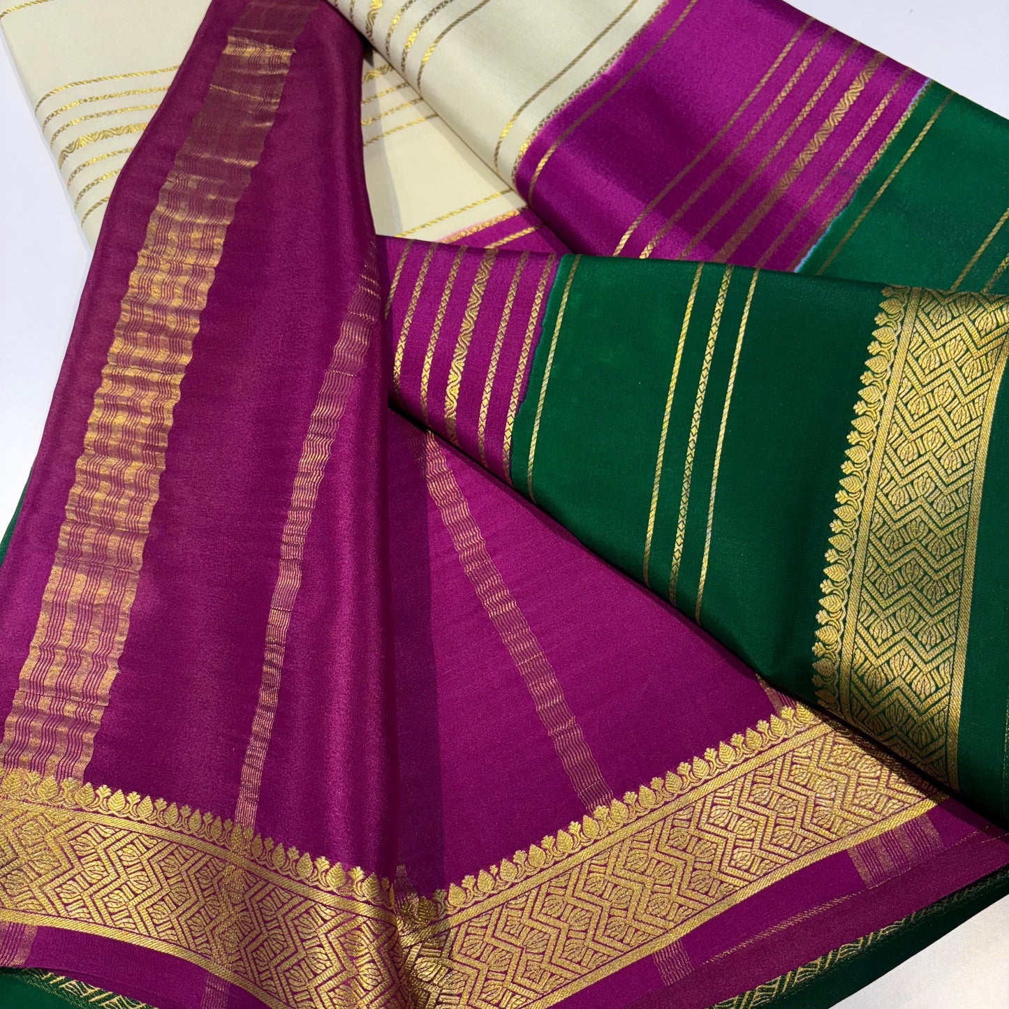 Pure Mysore Silk Saree