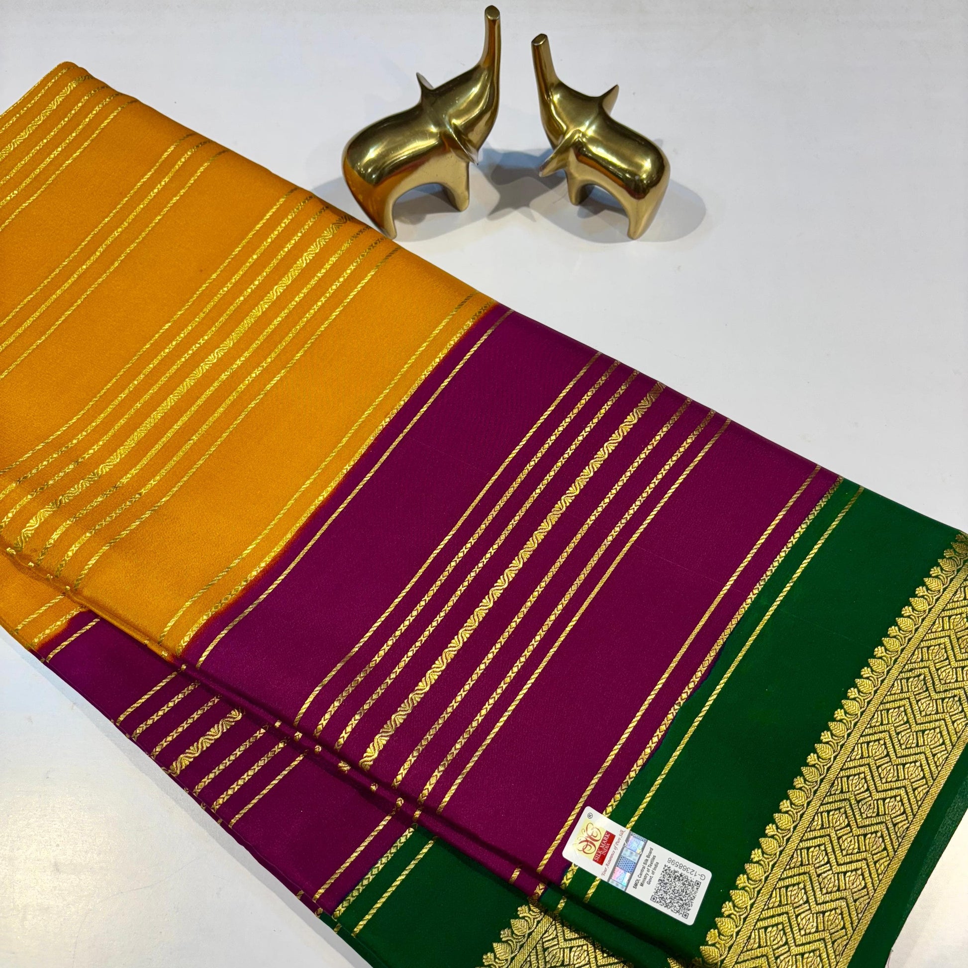 Pure Mysore Silk Saree