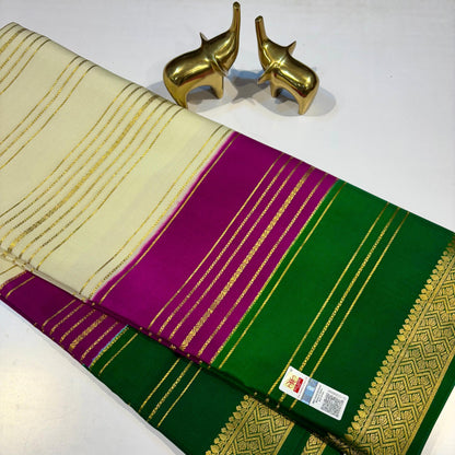 Pure Mysore Silk Saree