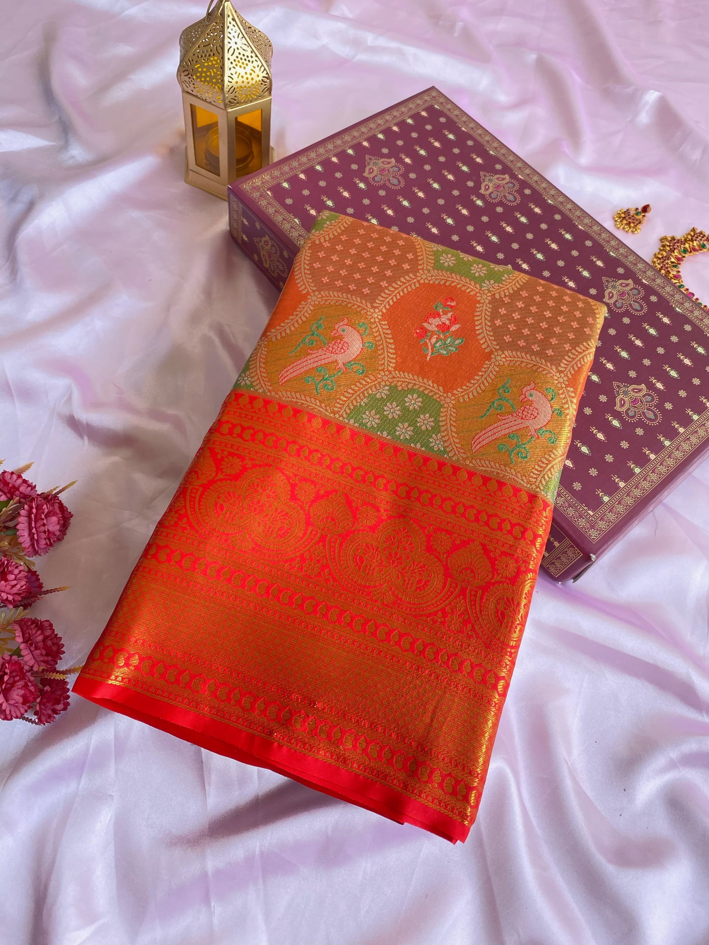 Dharmavaram Soft Silk Saree