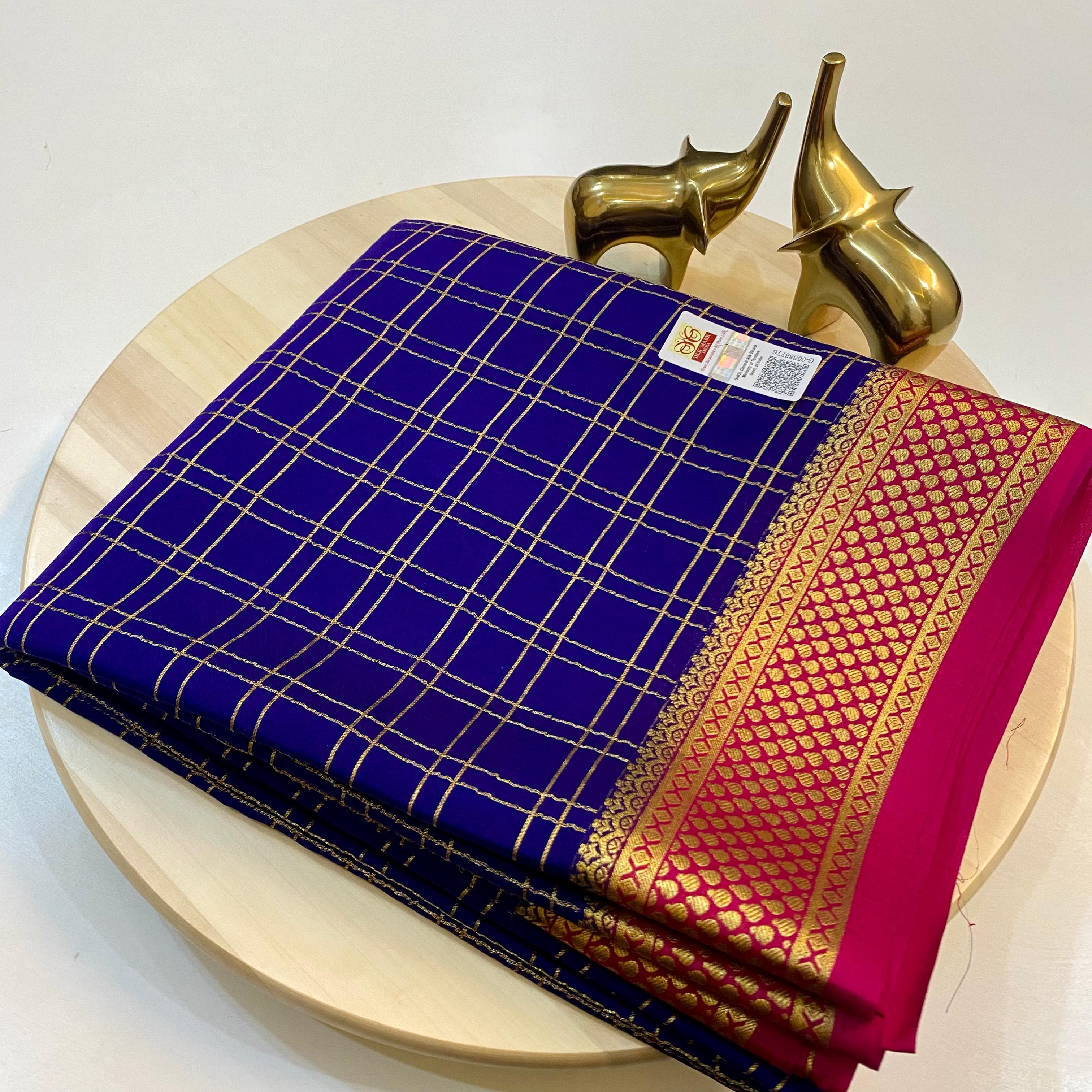 Ksic thickness pure mysore silk saree – www.vannamayil.com