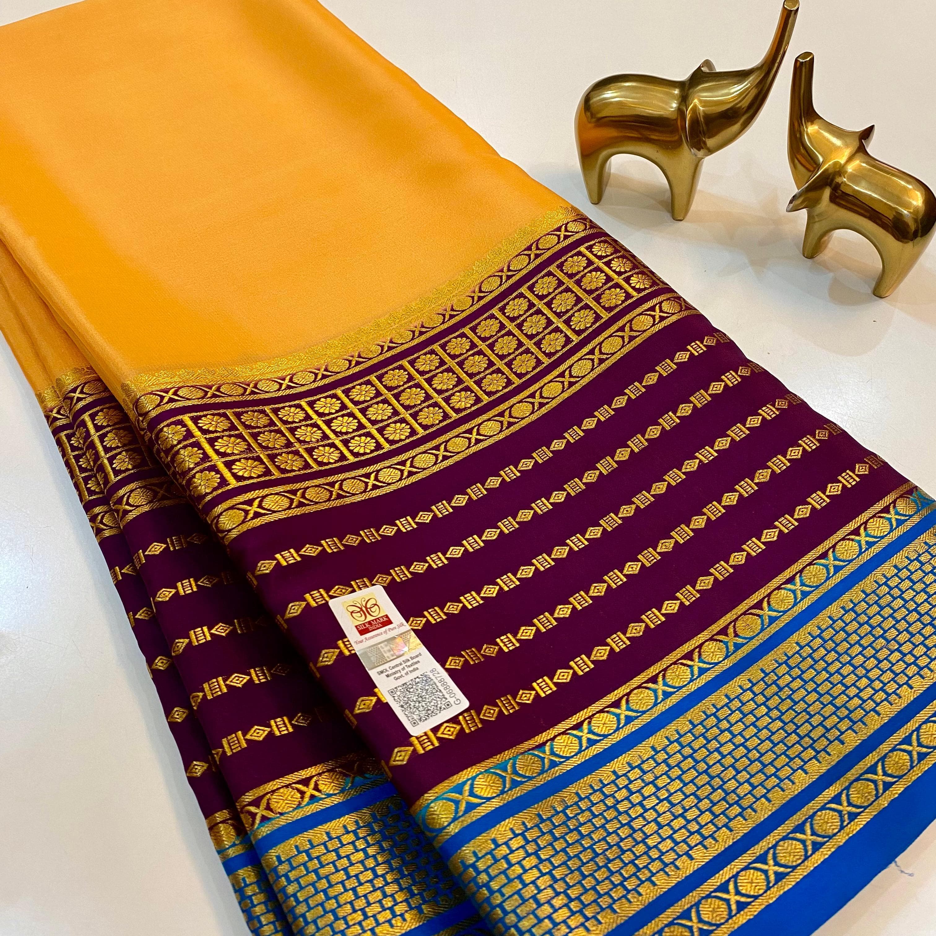 Exclusive bridal kanchi pattu sarees 1 gram gold jari Silk mark certified  Shopping malls price 19000+plus Bridal pattu saree Direct… | Instagram
