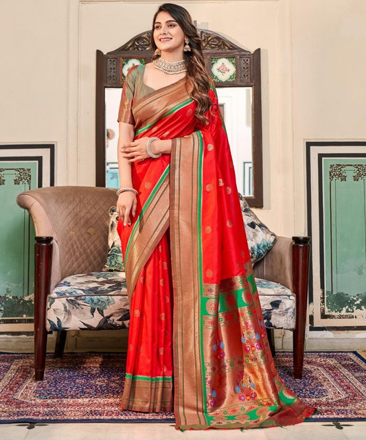 Paithani Silk Saree | Peshwai Silk