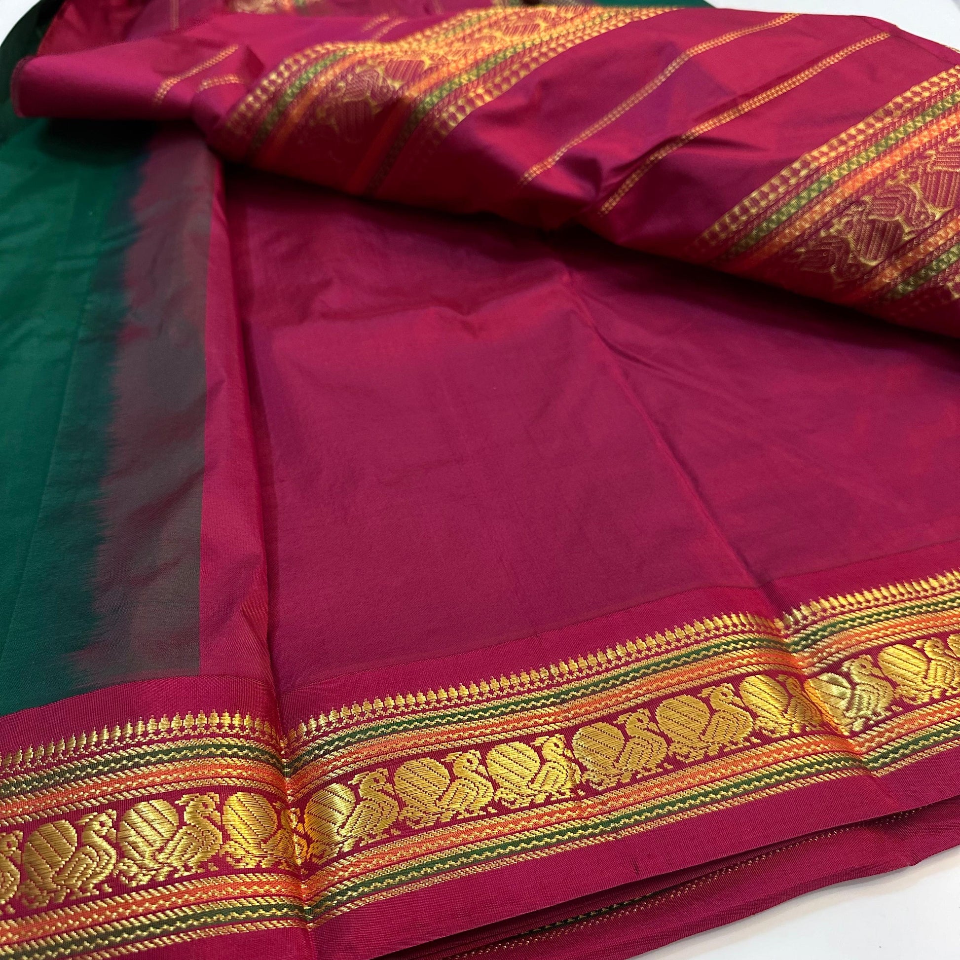 Pure Silk Handloom Kadiyal Saree