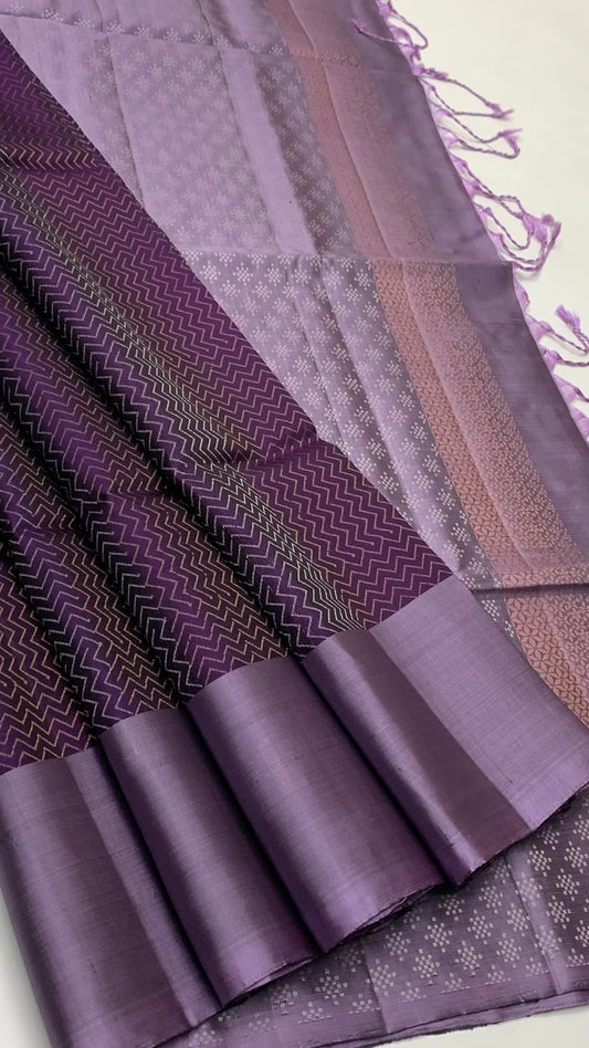Pure Silk Soft Silk Saree | Zari Weaving