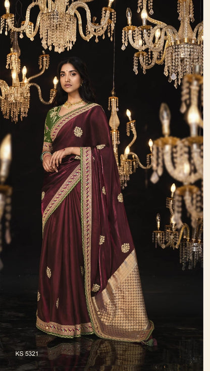 Pure Soft Dola Silk Saree