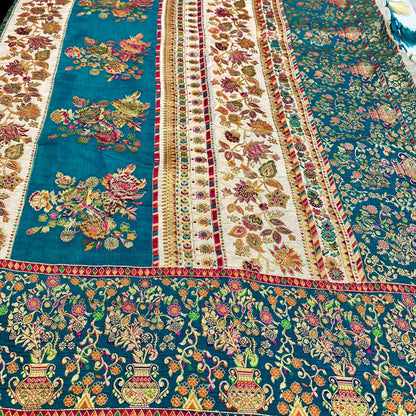 Viscous Banaras Saree | Kashmiri Weaving