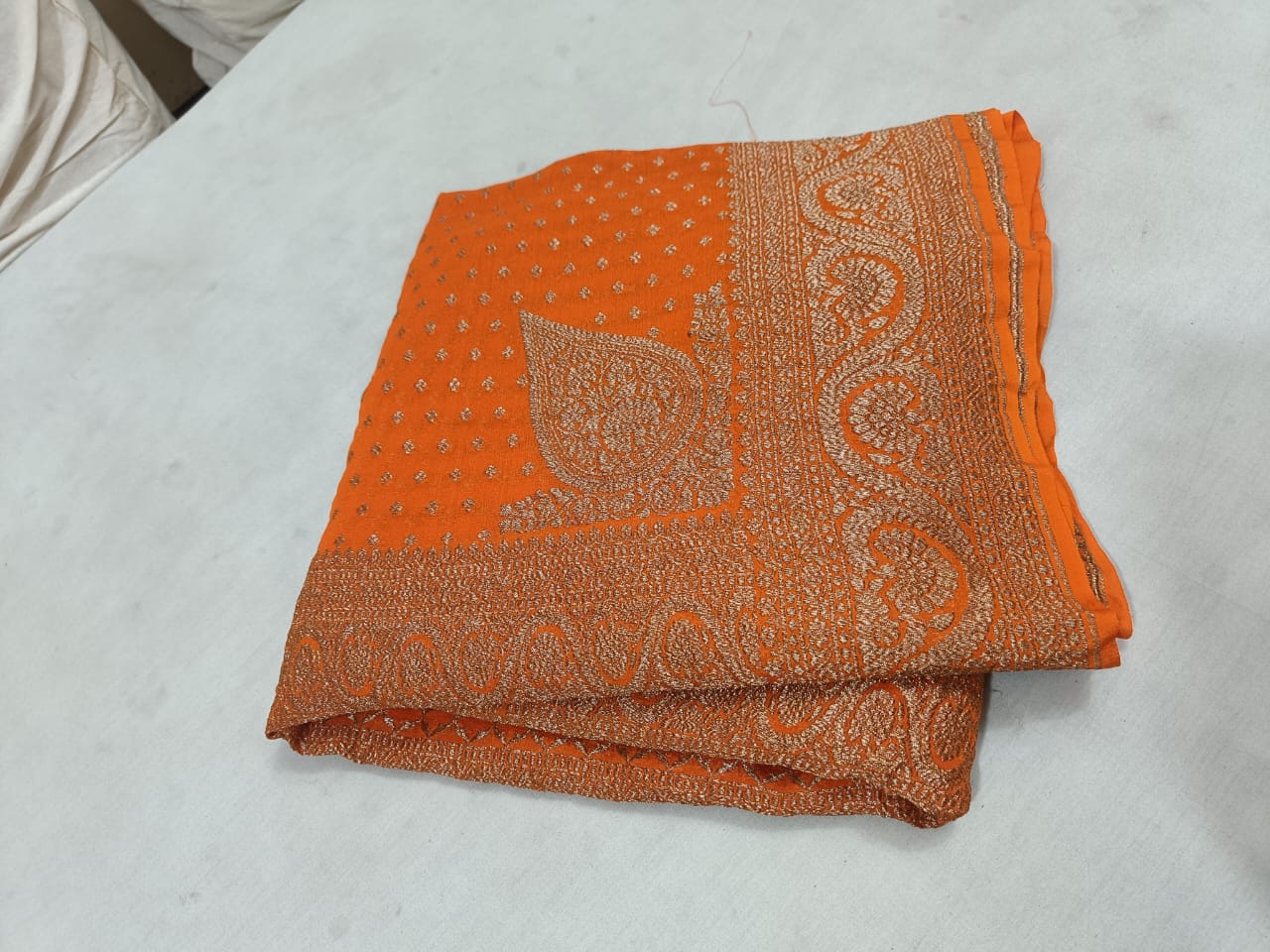 Banarasi Khaddi Chiffon Saree