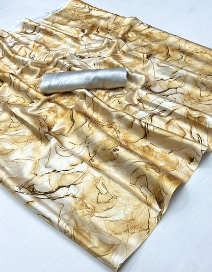 Japan Satin Crepe Saree