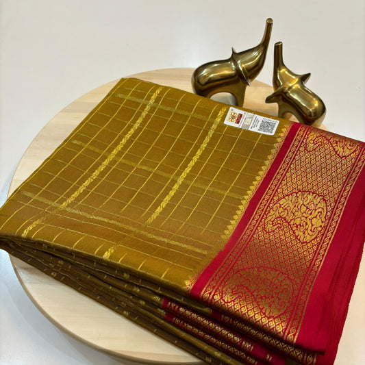 Mysore Silk Saree | 120 grams | KSIC grade
