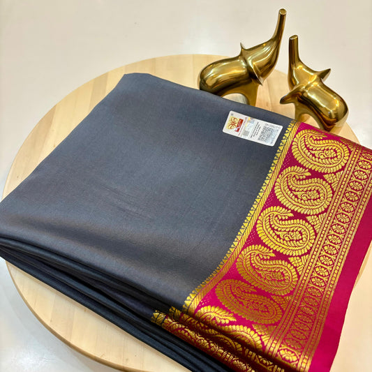 Mysore Silk Saree | 110 grams | KSIC grade