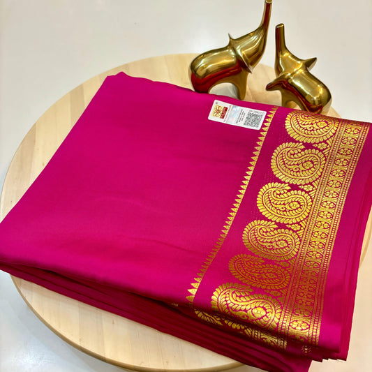 Mysore Silk Saree | 110 grams | KSIC grade