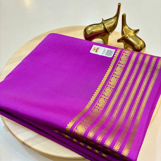 Mysore Silk Saree | 100+ grams | KSIC grade