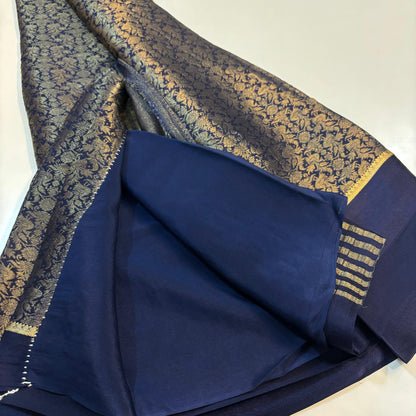 Brocade Mysore Silk Saree | 90 grams