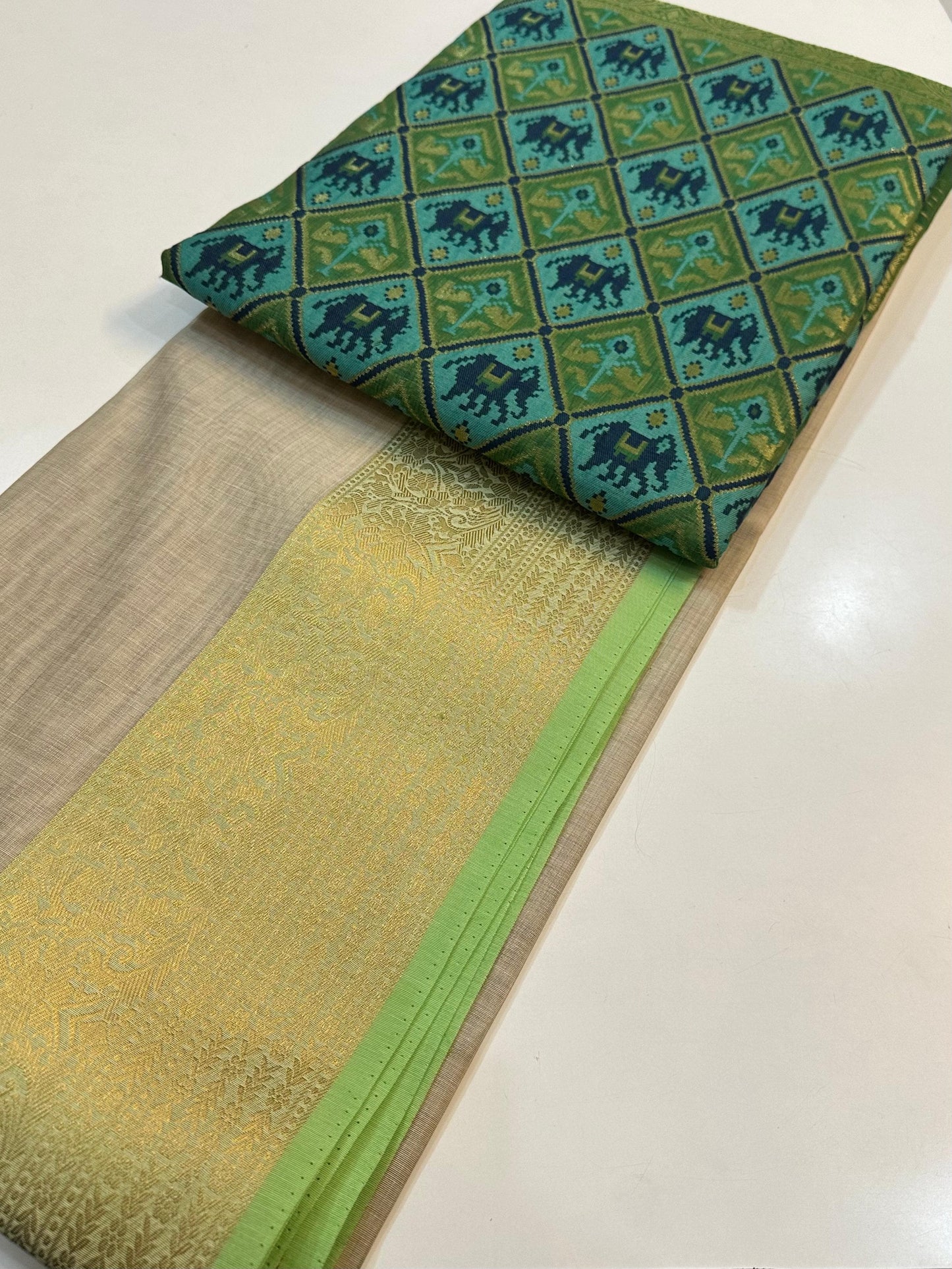 Khadi Silk Cotton Saree