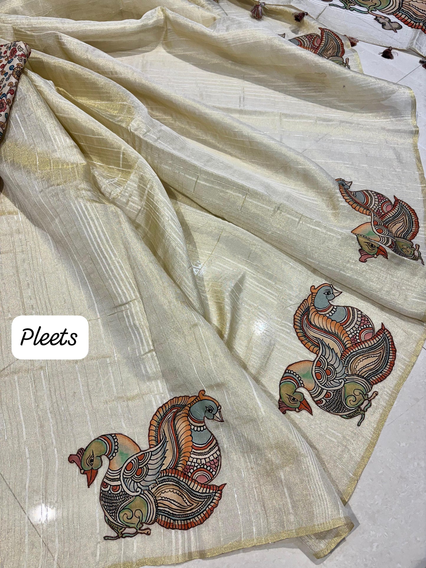 Banarasi Linen Silk Saree