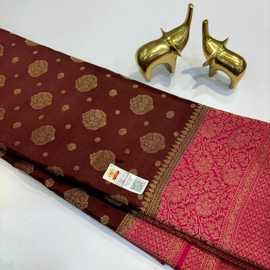 Brocade Mysore Silk Saree