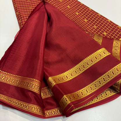 Pure Mysore Silk Saree